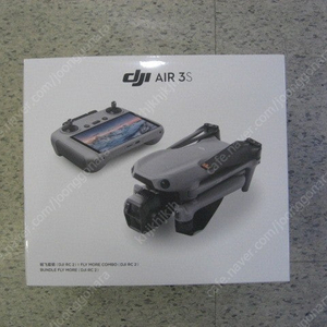 dji 에어3S 플라이모어 콤보 RC2 포함 신품 팝니다