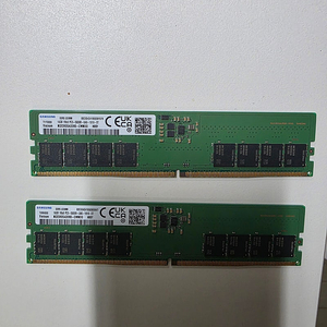 삼성 데스크탑 ddr5 16gb x 2 총 32gb 5600 cl46