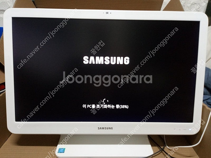 삼성 일체형 올인원 pc DM500A2L-K10 ssd...--3