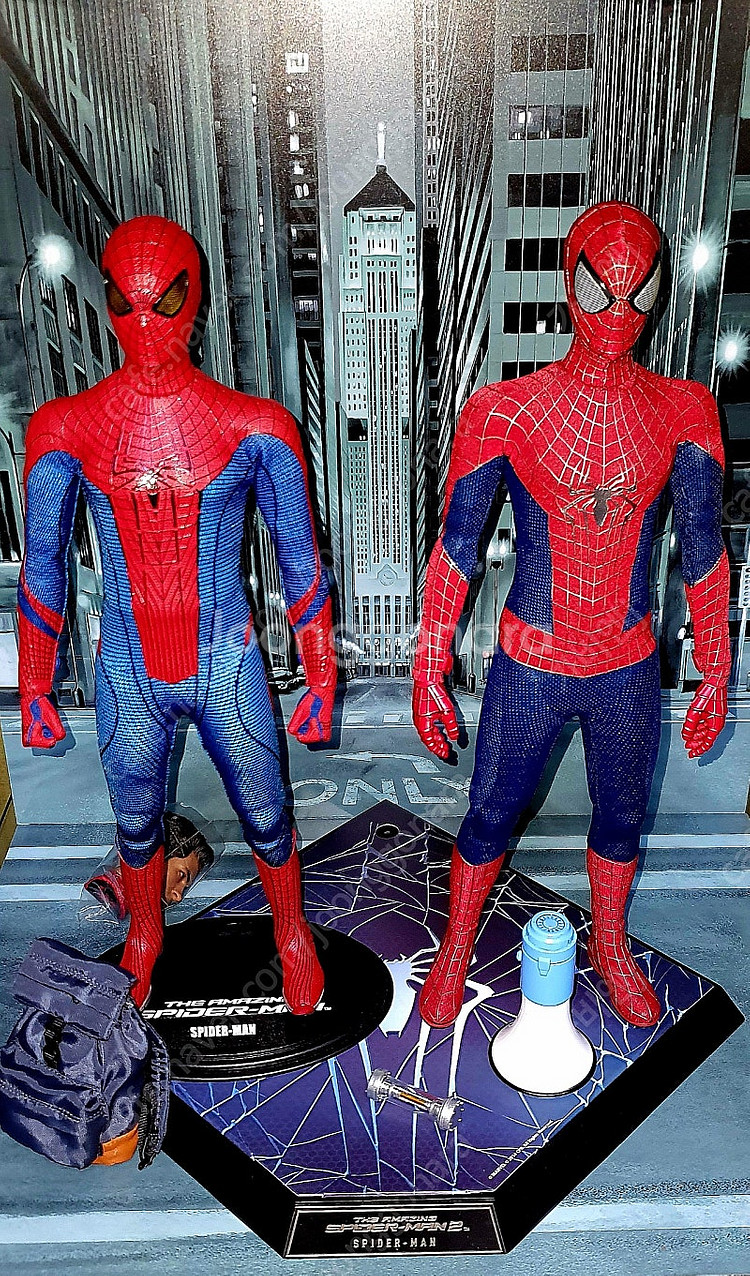 <택포>핫토이 어메이징스파이더맨1 팜니다..--3