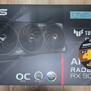 RX 9070 XT ASUS TUF GAMING 팝니다