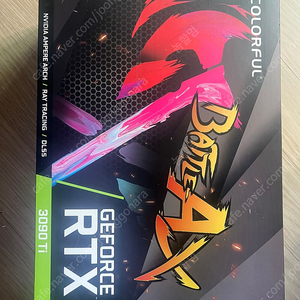 Colorful GEFORCE RTX3090Ti 토마호크 팝니다.