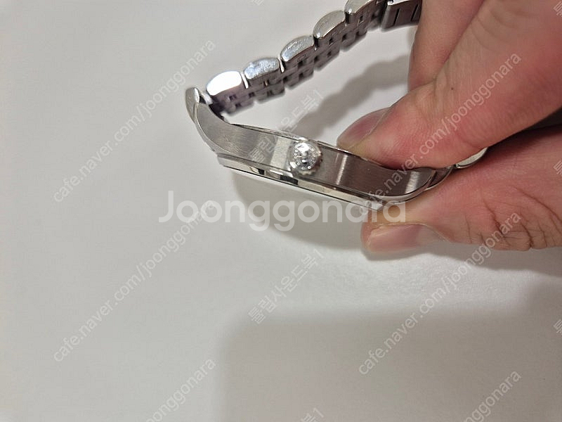 IWC Mark XX 마크 20 청판 브슬+러버+가죽--3