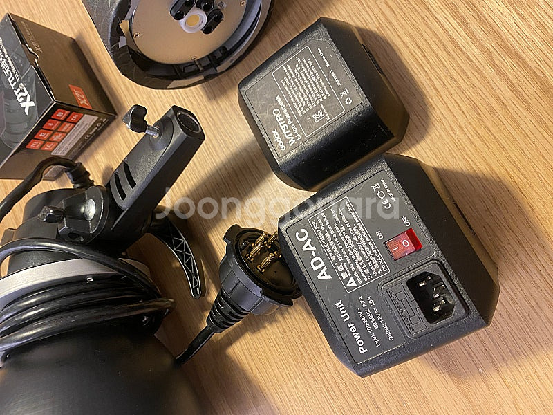고독스 ad600bm + 연장헤드 + dc전원--1