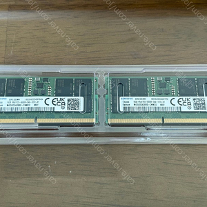 노트북용 삼성 DDR5 5600B 16GB 2개 일괄