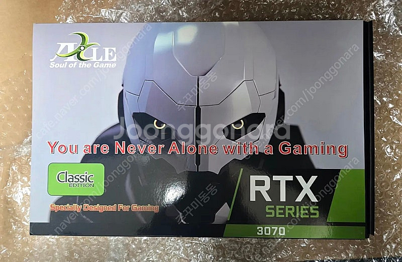 개봉안한 새제품 울산직거래 타지역택배 그래픽카드 RTX 3070팝니다--0