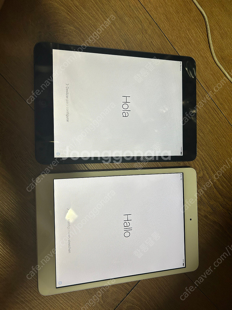 아이패드 미니1 부품용 2대 일괄 판매--1