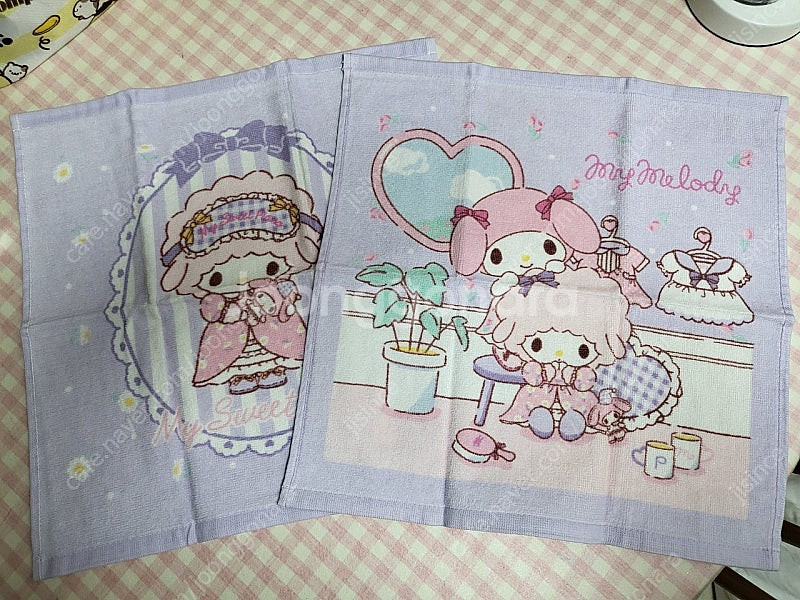 마이멜로디 제일복권 쿠지 손수건 2p 새제품--3
