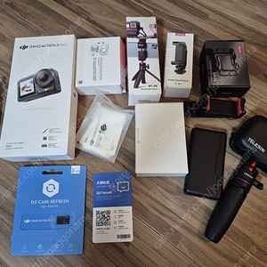 dji 오즈모 액션 5 프로 PRO 어드밴처 콤보 + 리프레쉬 케어 2년 + 악세사리 5종 액션캠 고프로 어드벤처