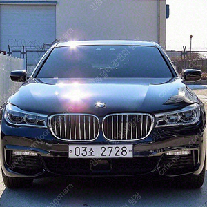 BMW 7시리즈 중고 BMW 중고 BMW 7시리즈 중고차 파란색 2018년식 86,921km 740d xDrive M 스포츠 개인사업자 차량구매