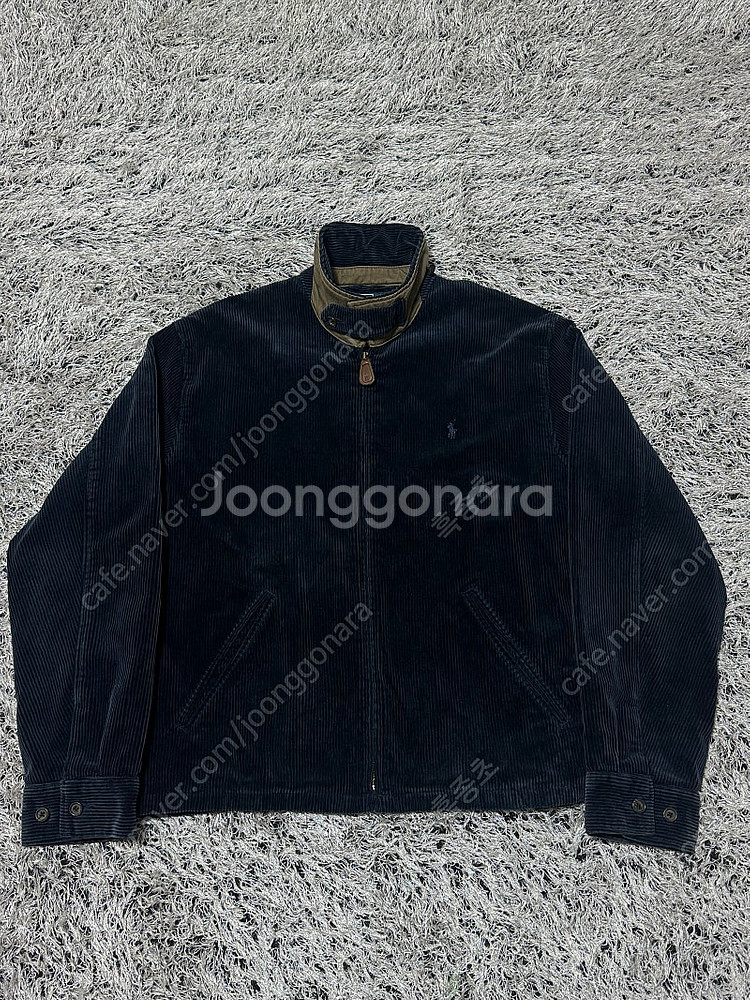 폴로 랄프로렌 90s 코듀로이 스윙탑 자켓 네이비 L--1