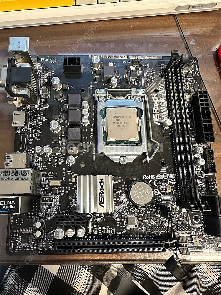 i3 8100 + ASRock H310M 보드--0