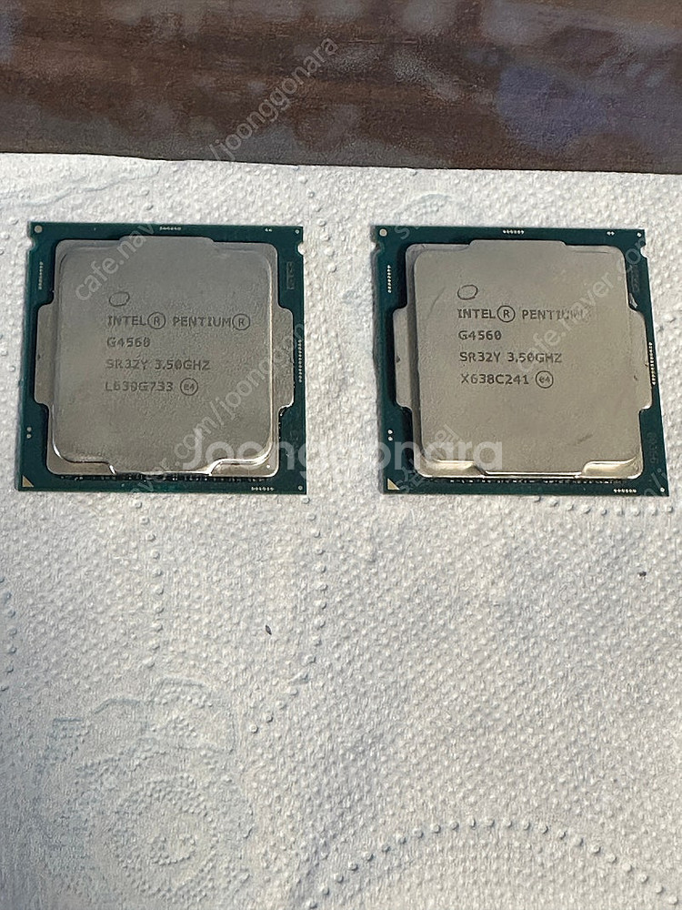 인텔 펜티엄 G4560 CPU--0