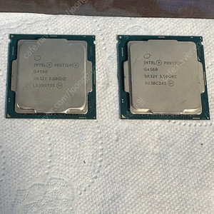 인텔 펜티엄 G4560 CPU
