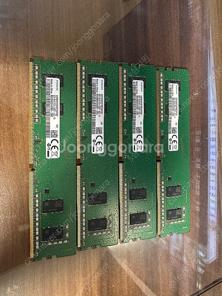 삼성, 마이크론, 클래브 등등 ddr4 램 모음--1