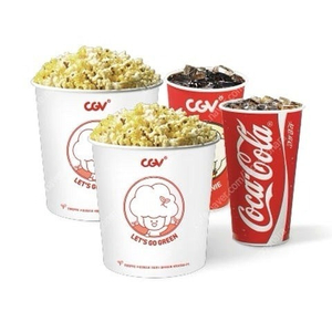 CGV 팝콘 더블 라지 콤보 50% 할인쿠폰