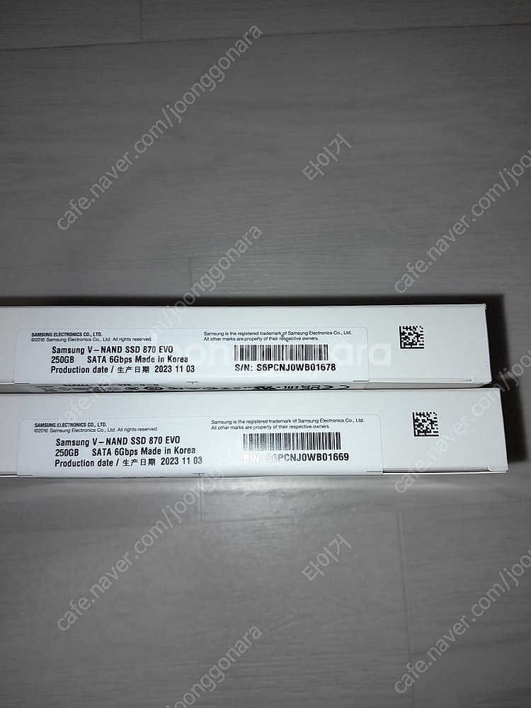 삼성 870evo SA510 250g--1