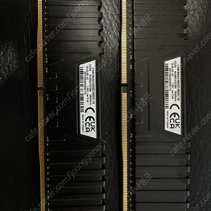 ddr4 3600 32gb 커세어 튜닝 램 2개 팝니다 cl18