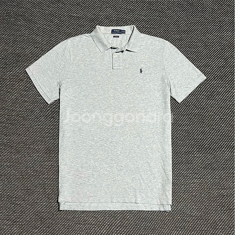 Polo 폴로 랄프로렌 신형 클래식핏 그레이 반팔 카라...--0