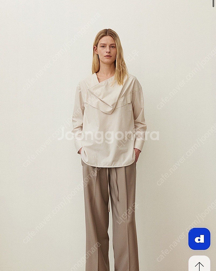 알투더블유 블라우스 R2W Celia cowl neck--0
