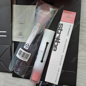 맥 스트롭 리퀴드 립앤치크 브러쉬 세트 (아이스글림)새상품 판매합니다