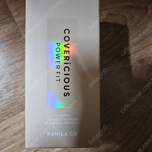 바닐라코 커버리셔스 파워핏 파운데이션 30ml 19호 크림 새상품