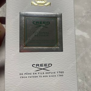 크리드 베티버 100ml