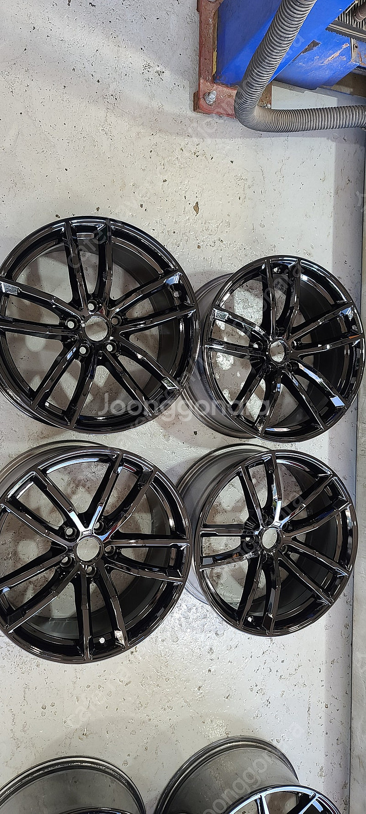 bmw g30 662m 블랙유광 18인치 순정휠 대품판...--3
