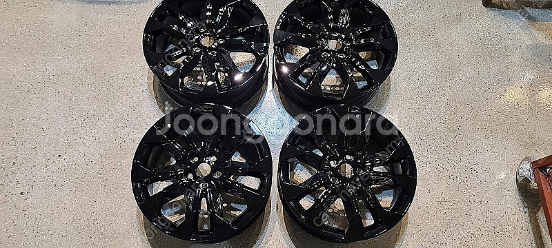 카니발 ka4 블랙유광 19인치 순정휠 대품판매20만원--0