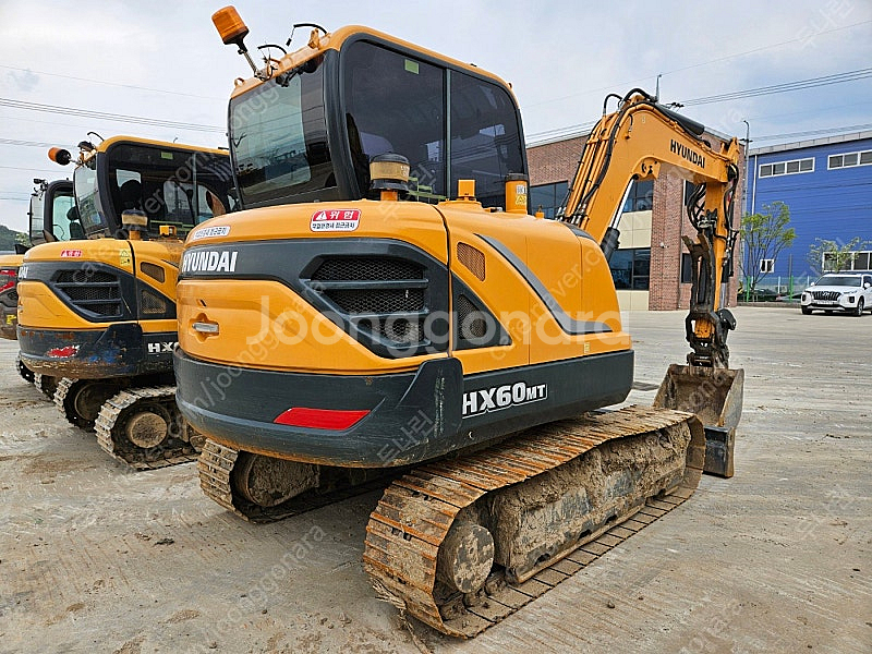 현대 HX60MT 2019년식 코끼리집게 회전라인 발판...--2