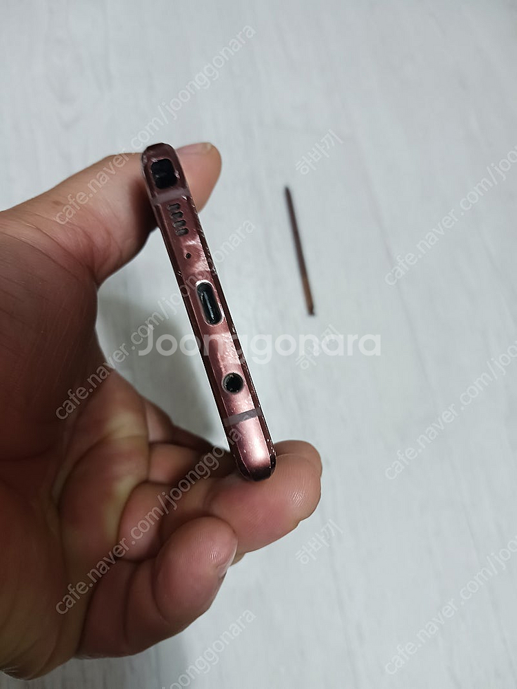 갤럭시 노트 9 액정 유리파손고장품. 갤럭시a 침수 택...--4