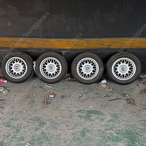 16인치 BBS BMW E33 E38 F바디 PCD120 휠타이어 한대분 60만원 . 245-60-18 ( 235-60-18 ) 금호HP71 새거급 2개 싼타페DM 싼타페TM 펠리