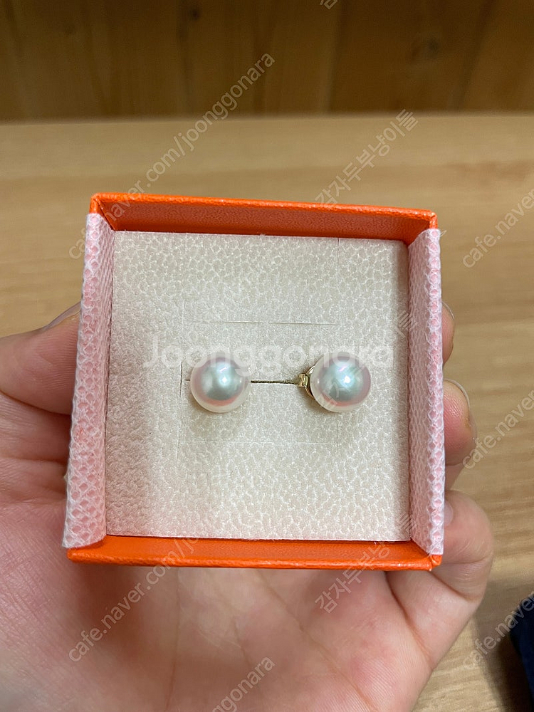 14k 진주귀걸이--1
