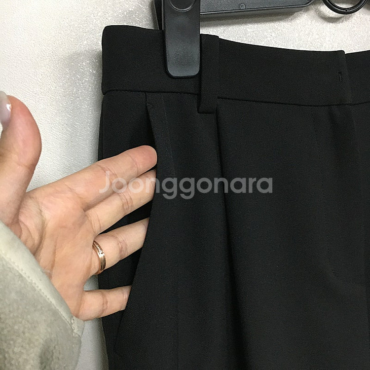 24 ZOOC 주크 원턱 와이드 팬츠 66 / 랑방 마...--2