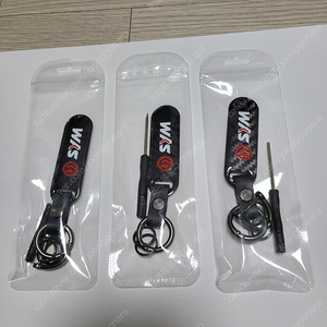 SYM 오토바이 카본 키홀더 키링 + 미니 드라이버