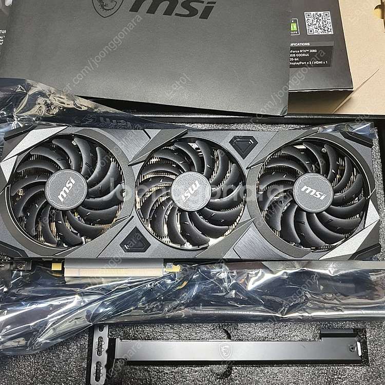 msi 3080 ventus 팝니다--1