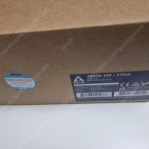 ARCTIC S8038-10K (4팩) (쿨링팬) (서버팬)
