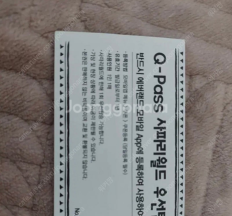 에버랜드 사파리월드 지류큐패스 (q-pass)--0