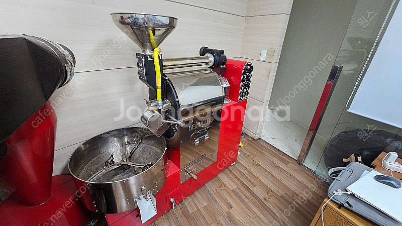 빈마스터 로스터기(LNG)7kg + 제연기 일괄--1