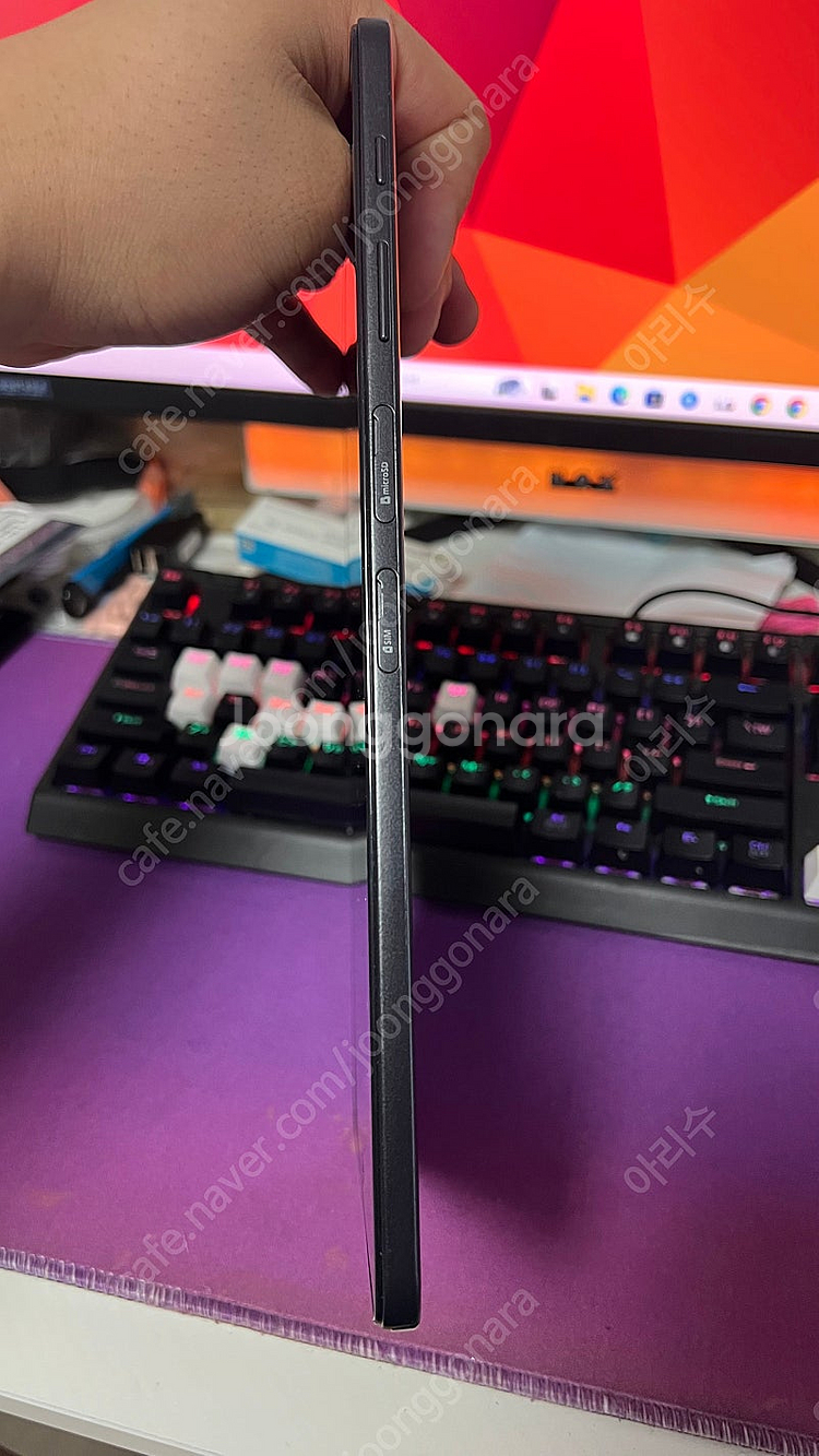 갤럭시 탭 A6 LTE SPAN SM-P585N0 팝니다.--2