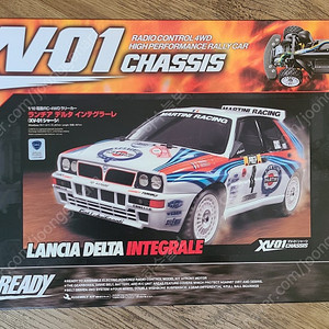 새제품 타미야 (TAMIYA) 1/10 RC 란치아 델타 인테그랄레 (LANCIA DELTA INTEGRALE) 판매합니다.