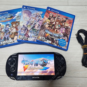 ps vita 1세대 와 하늘의궤적 3종 셋트 판매해요