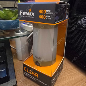 페닉스 CL26R Green 400루멘 충전용 라이트 캠핑 랜턴 판매합니다