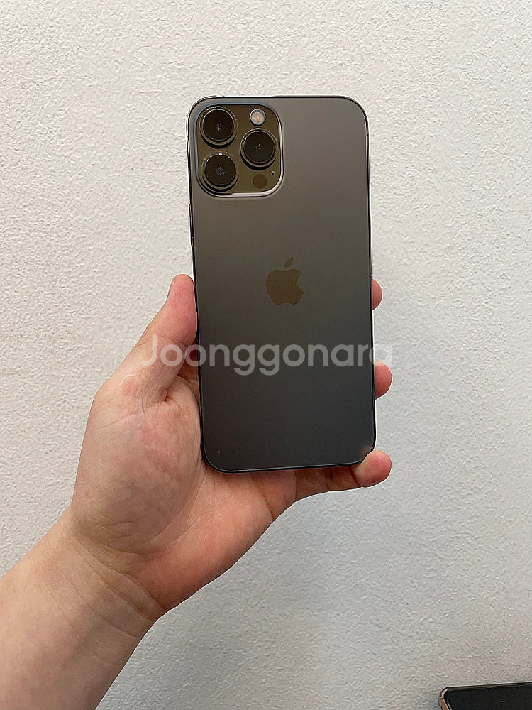 아이폰13프로맥스 블랙 128GB 배터리91% 상태좋은...--0
