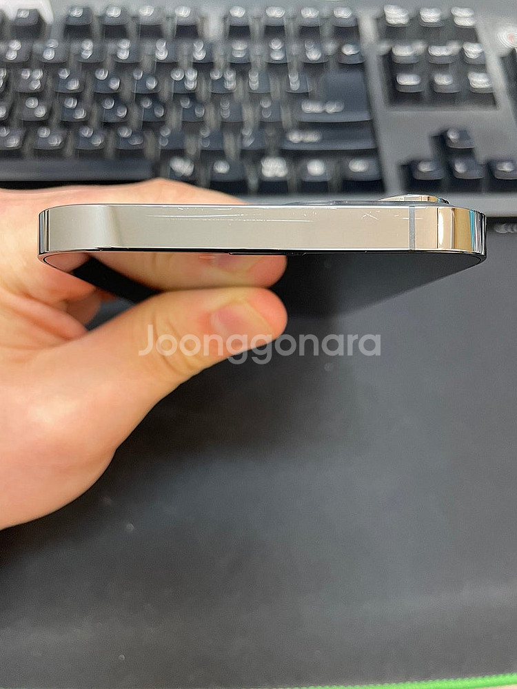 아이폰13프로맥스 블랙 128GB 배터리91% 상태좋은...--3