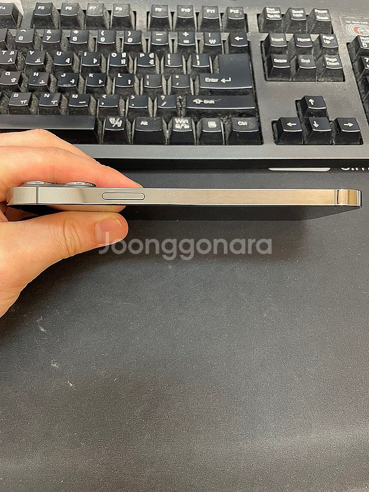 아이폰13프로맥스 블랙 128GB 배터리91% 상태좋은...--4