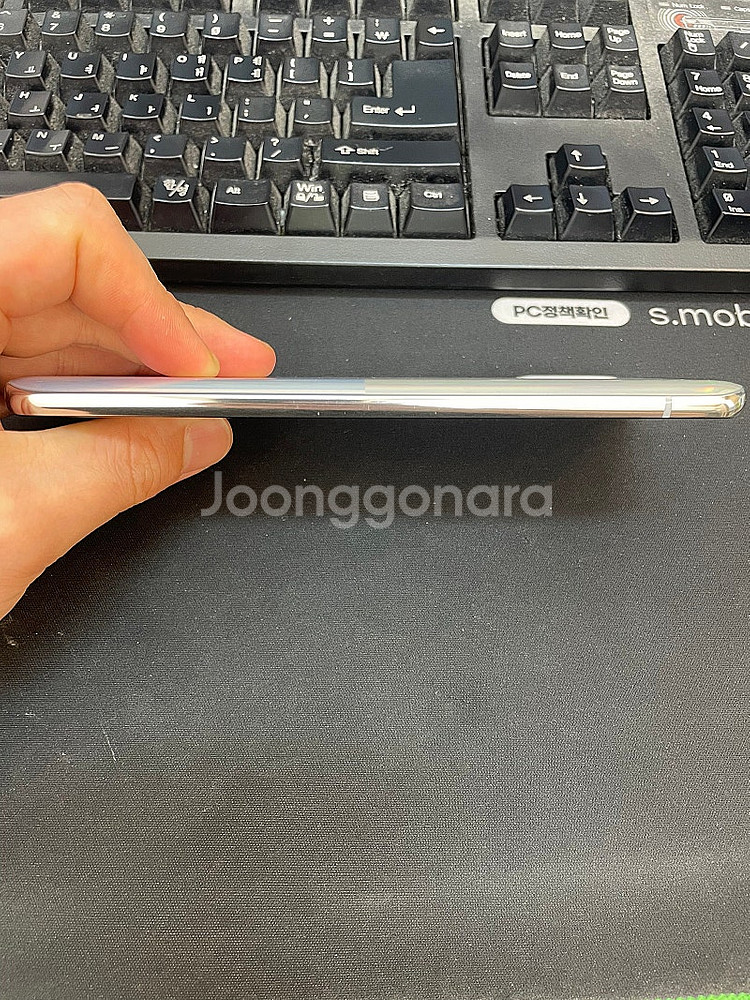 갤럭시A90 5G 화이트 128GB 상태좋은 중고12만...--6
