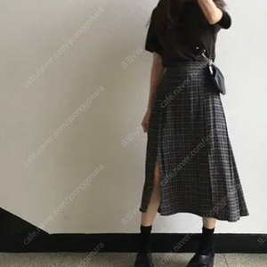 프롬비기닝 체크 여름 스커트