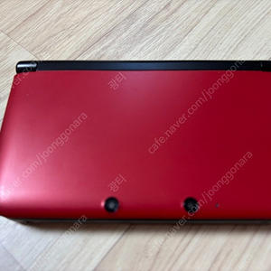 닌텐도 3ds xl 레드 기기 구큰다수 (윗화면 이상)