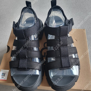 미국 어그 멀티 스트랩 플랫폼 샌들 220